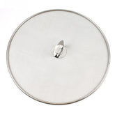 Stainless Steel Oil Proof Cover Fried Oil Splash Proof Net Cover Pizza Tray Kitchen Gadget, 33cm Oil Proof Cover